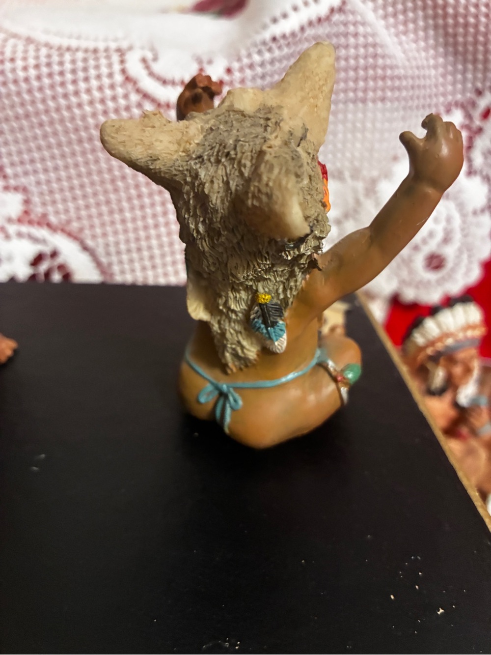 Vintage All God’s Children Tribal Baby Figurine Set of 3 Native American - Picture 6 of 15